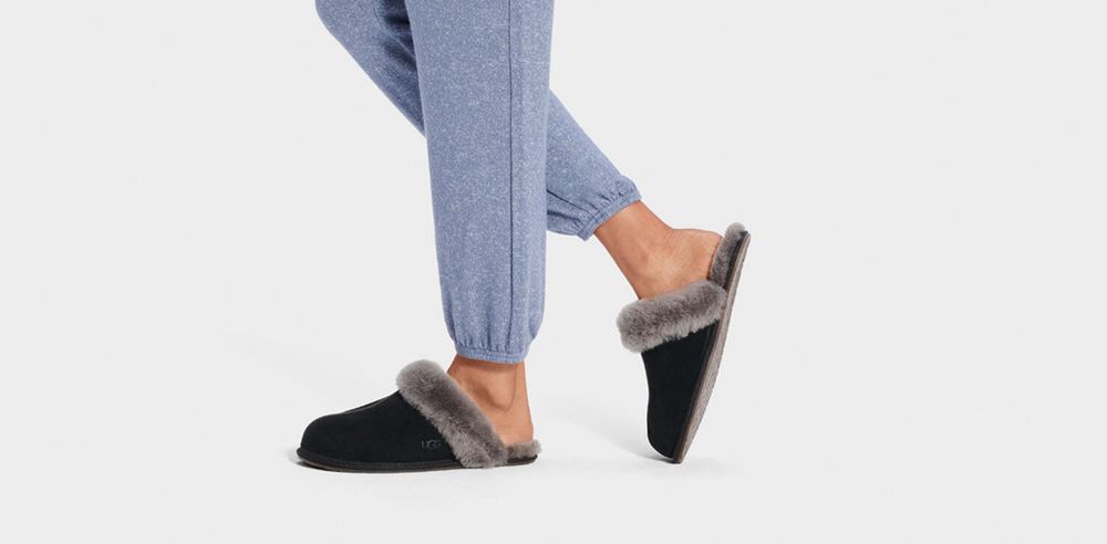 Ugg Slippers Canada - Ugg Women's Scuffette Ii Black / Grey